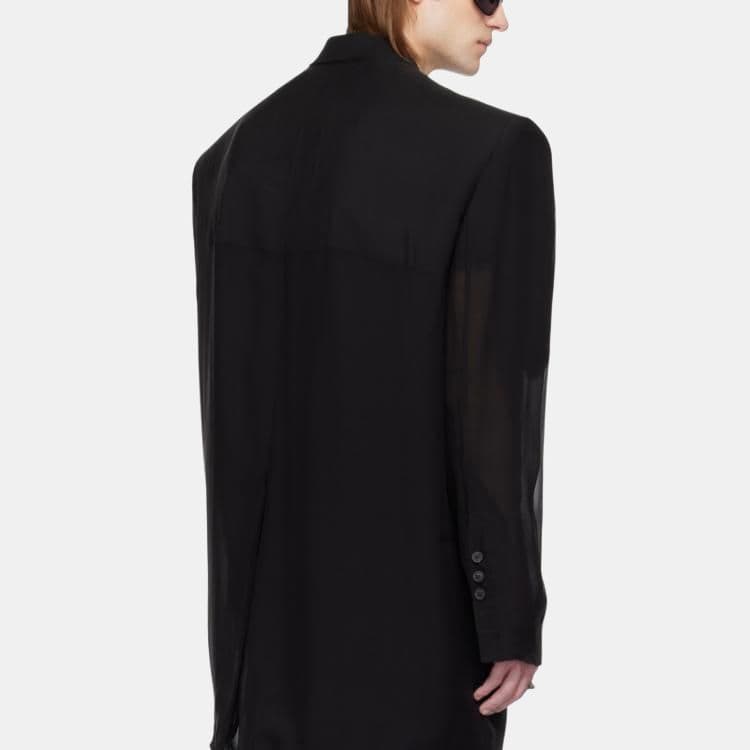 RICK OWENS/RO Business Suit Coat Black