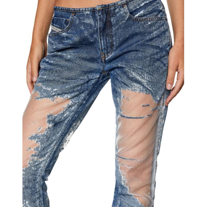 DIESEL Jeans Blue Moderate Flared