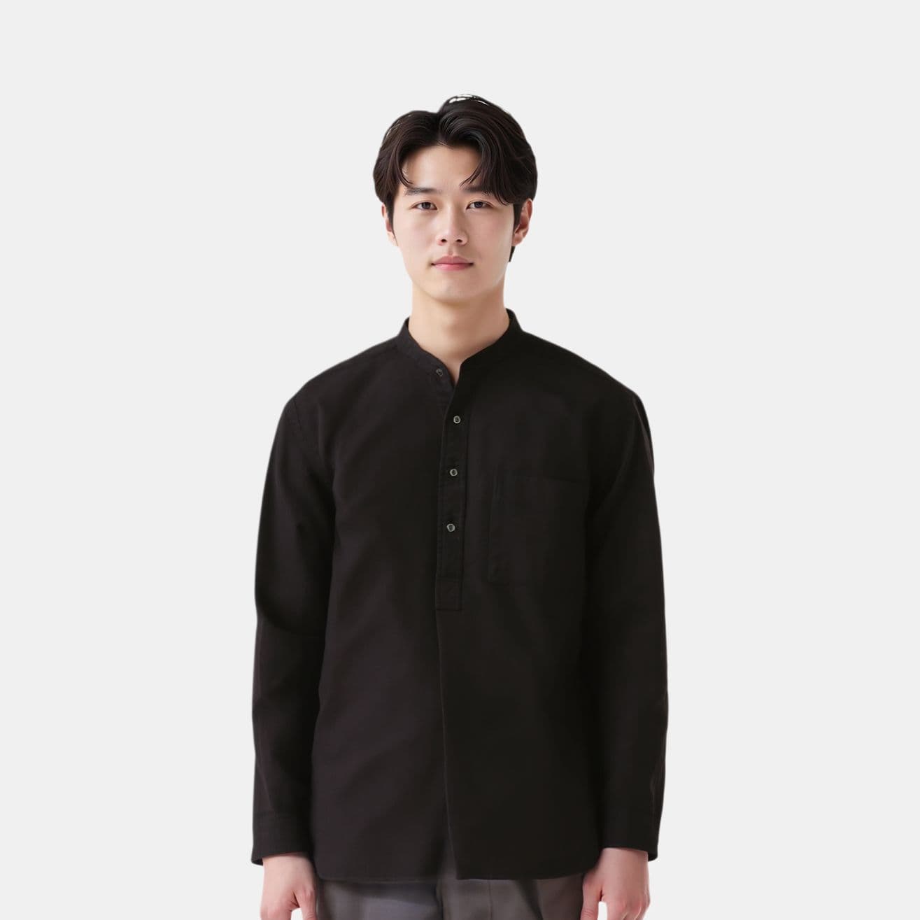 Beams Shirts Crew Neck Moderate Other
