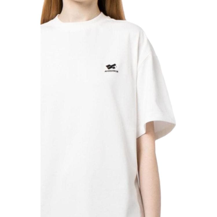 ADER ERROR Drop Shoulder Sleeve T Shirt White
