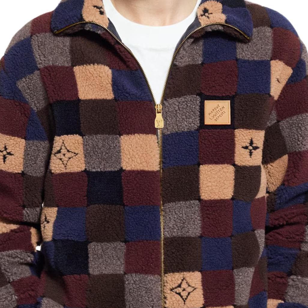 LOUIS VUITTON Velvet feel Coat Standard Fit