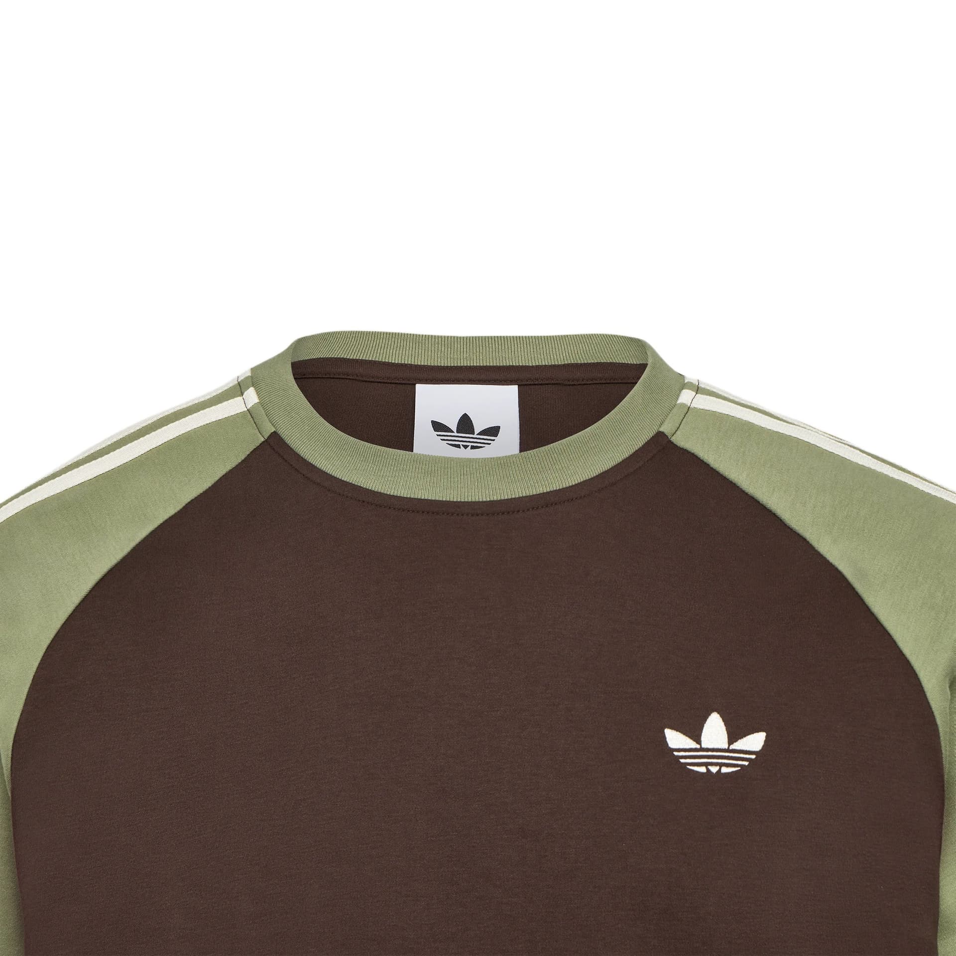 Adidas Originals TShirts Brown Crew Neck Moderate