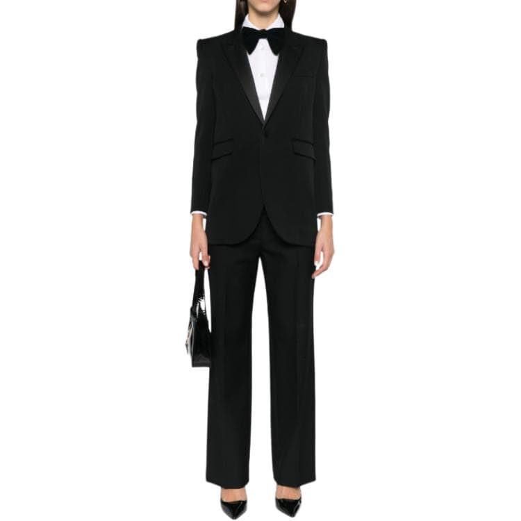 Saint Laurent SingleBreasted LongSleeved Jacket