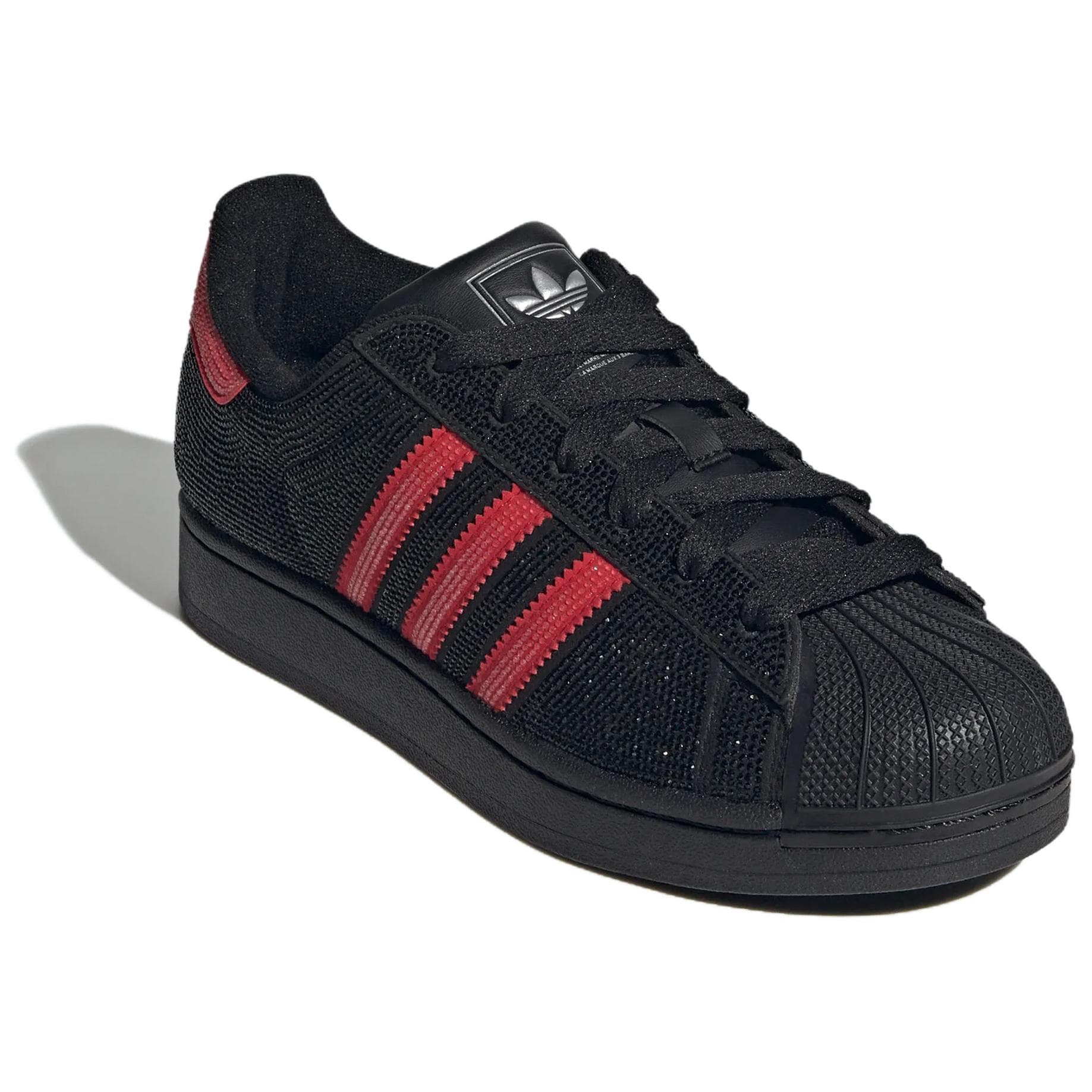 Adidas Originals Superstar 2 Skate Lowtop Black/Light Scarlet