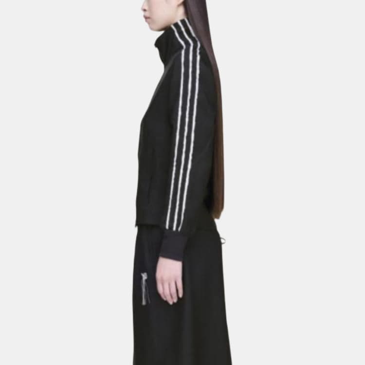 Y3 Sport Uniform Raw Cut 3 Stripes Track Sweatshirt