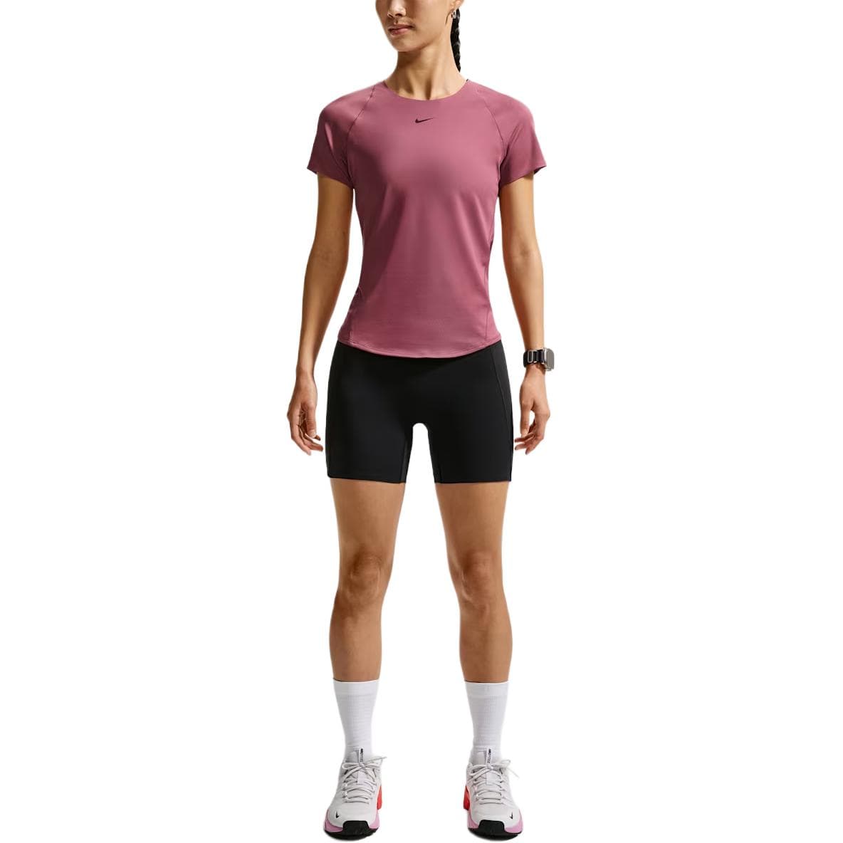 Nike Universa Pink Mist/Mysterious Date Crew Neck Moderate