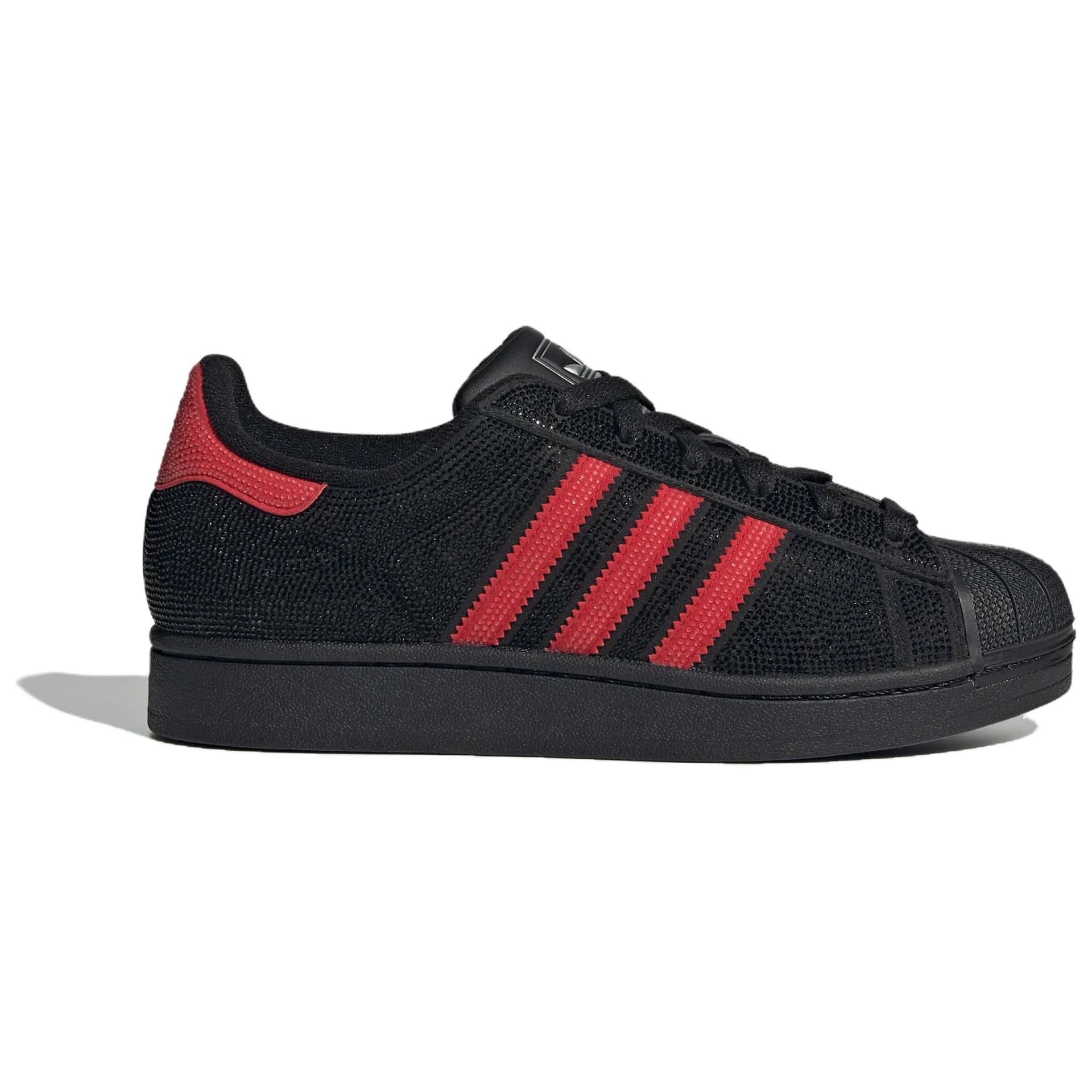 Adidas Originals Superstar 2 Skate Lowtop Black/Light Scarlet