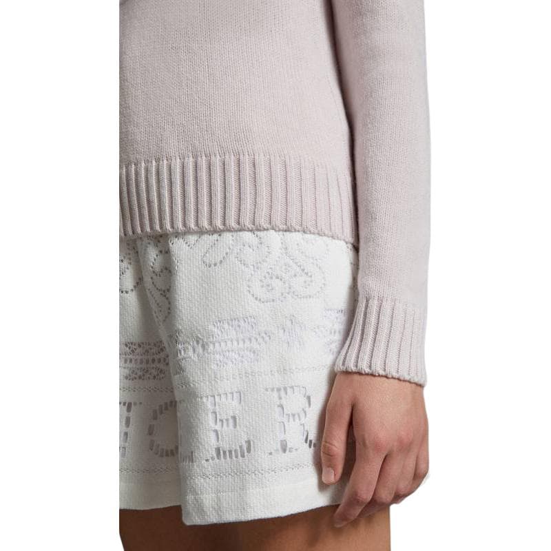 Moncler Logo embroidered Crew neck Jumper