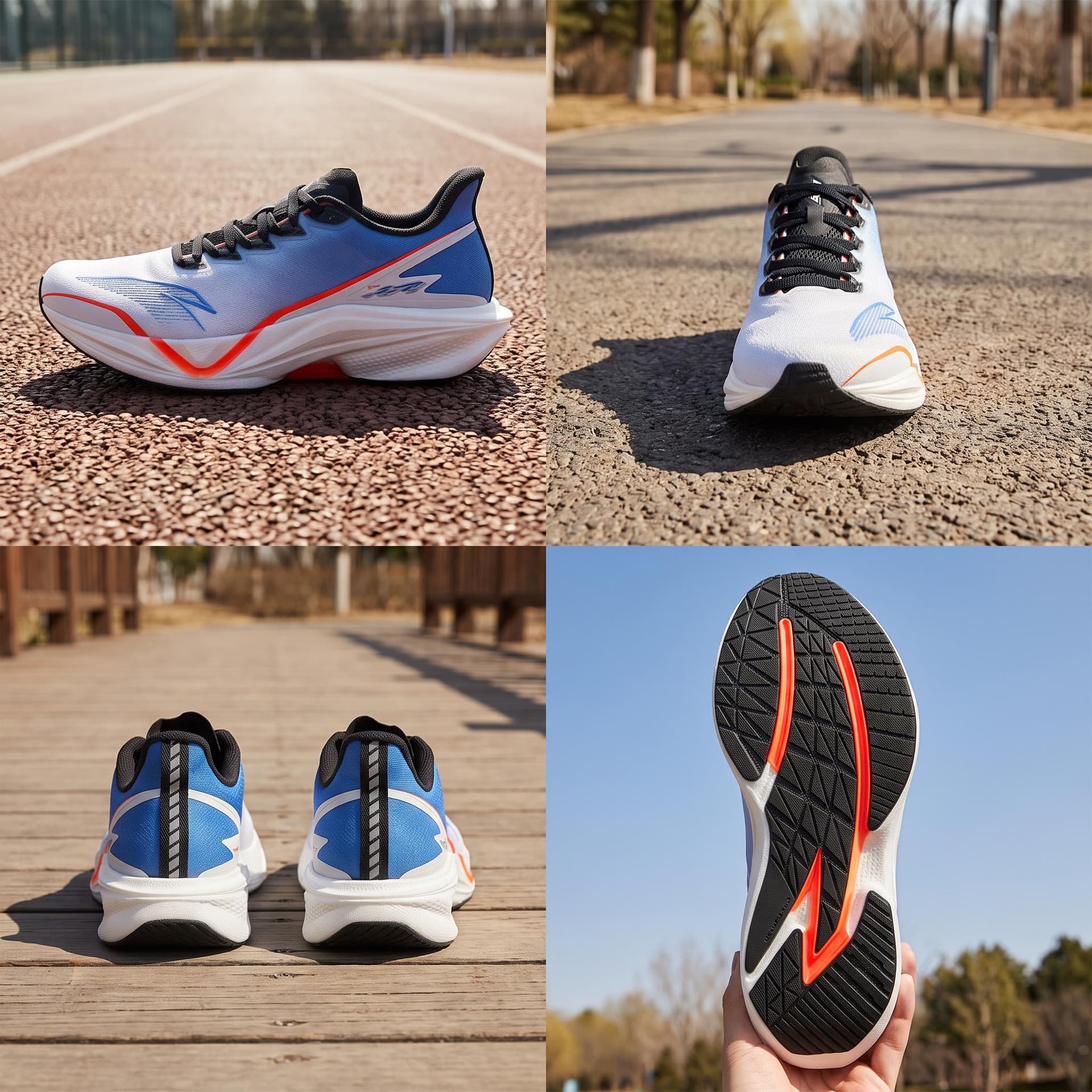 Anta MACH 5.0 Nitrogen Technology Physical Fitness Test & Exam Racing
