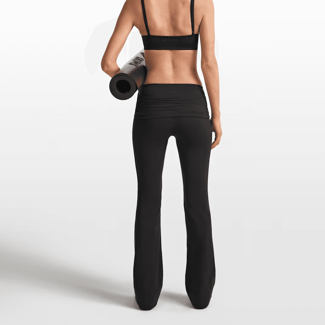 NikeSKIMS Matte Flared FoldOver Waistband