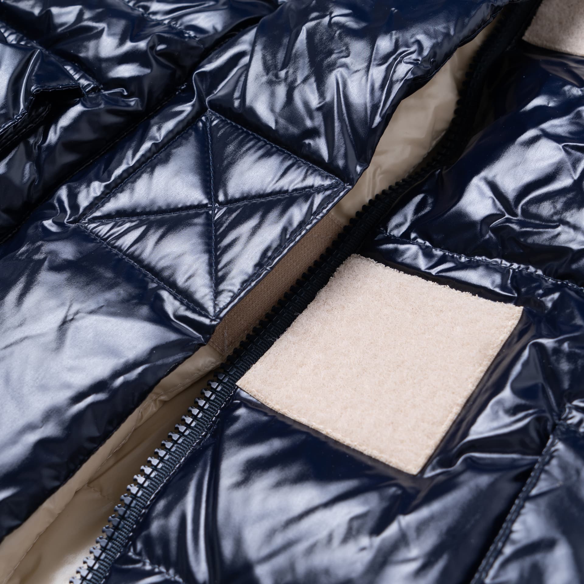 GUCCI Down Vests Black Stand Collar Moderate Other