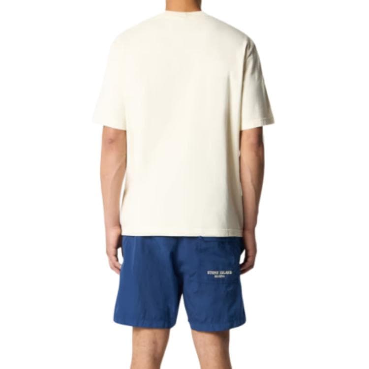 STONE ISLAND Logo print T shirt