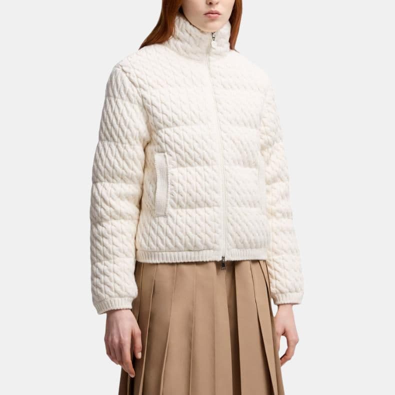Moncler Padded Zip Up Cardigan
