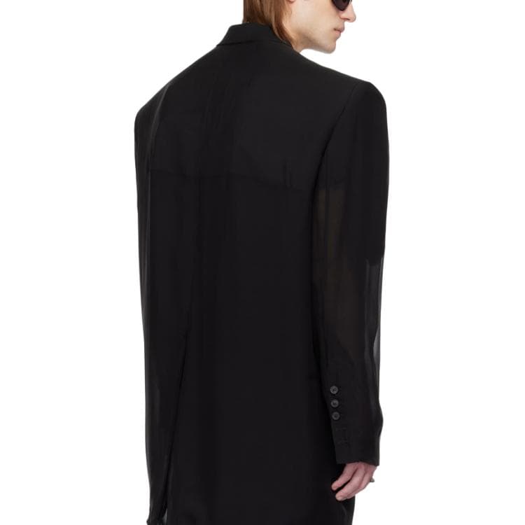 RICK OWENS/RO Business Suit Coat Black