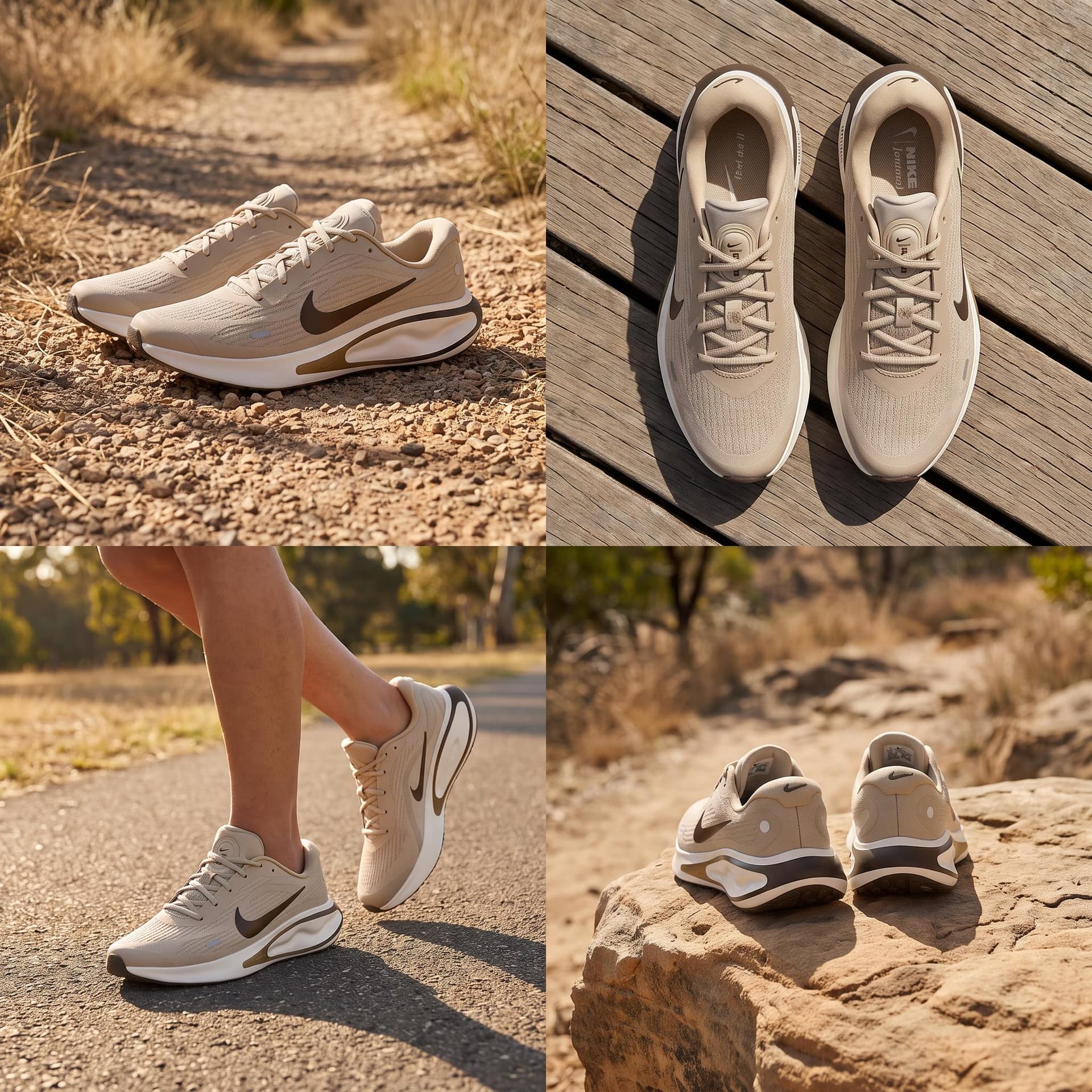 Nike Journey Run Lowtop Desert Khaki/Khaki/Hazelnut/Dark Hazelnut