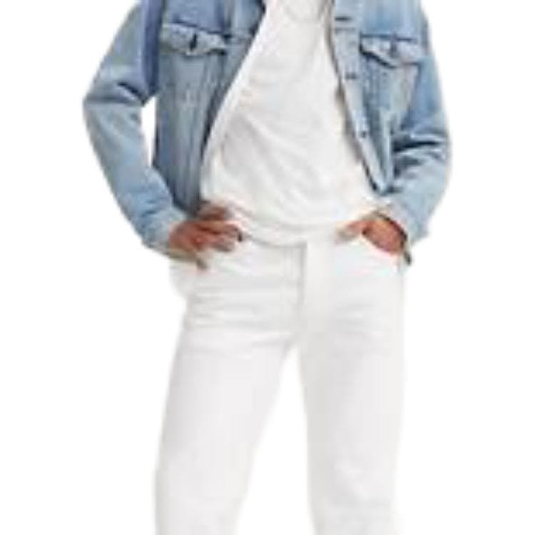Levi's Jeans White Moderate Straight Fit