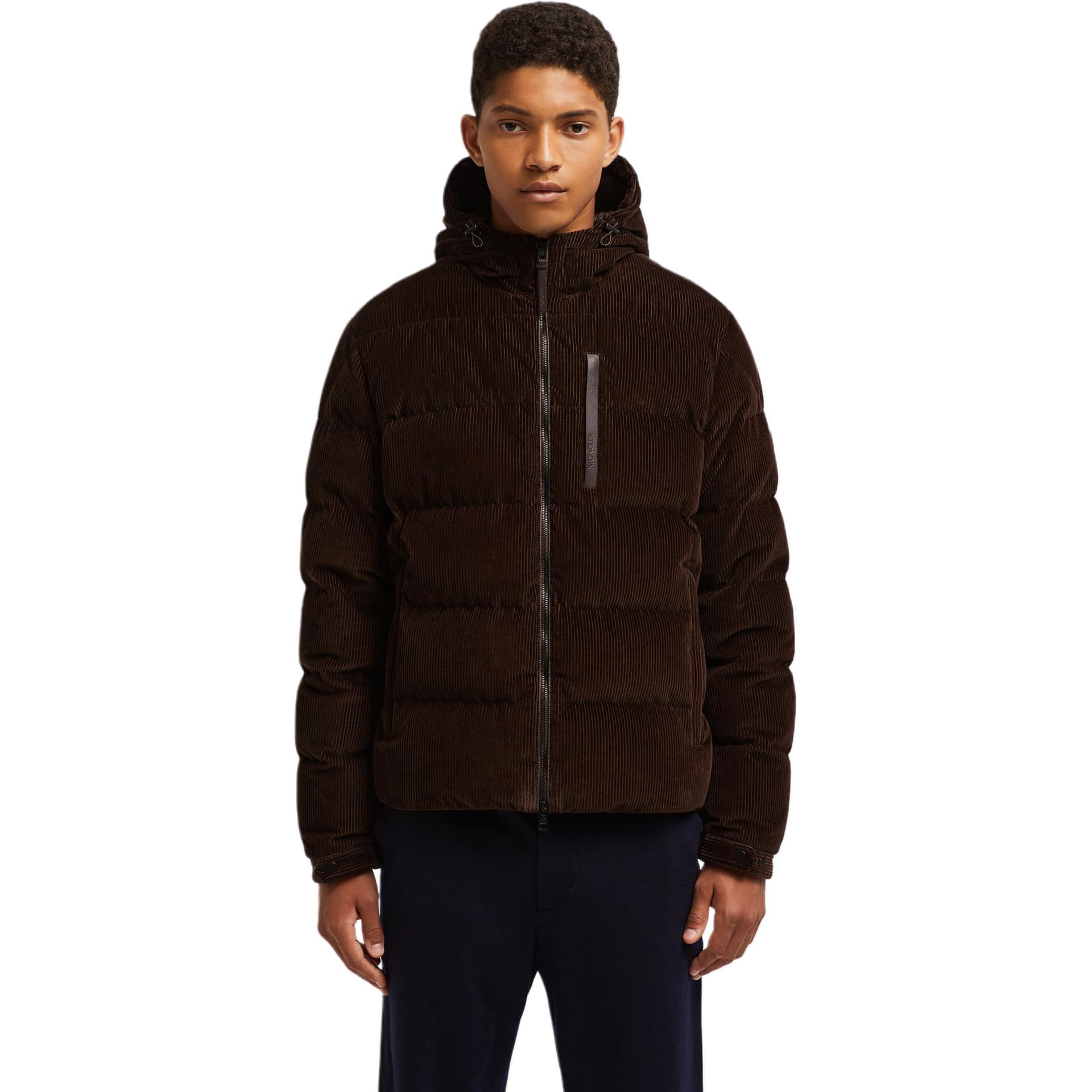 Moncler Vederna corduroy puffer jacket