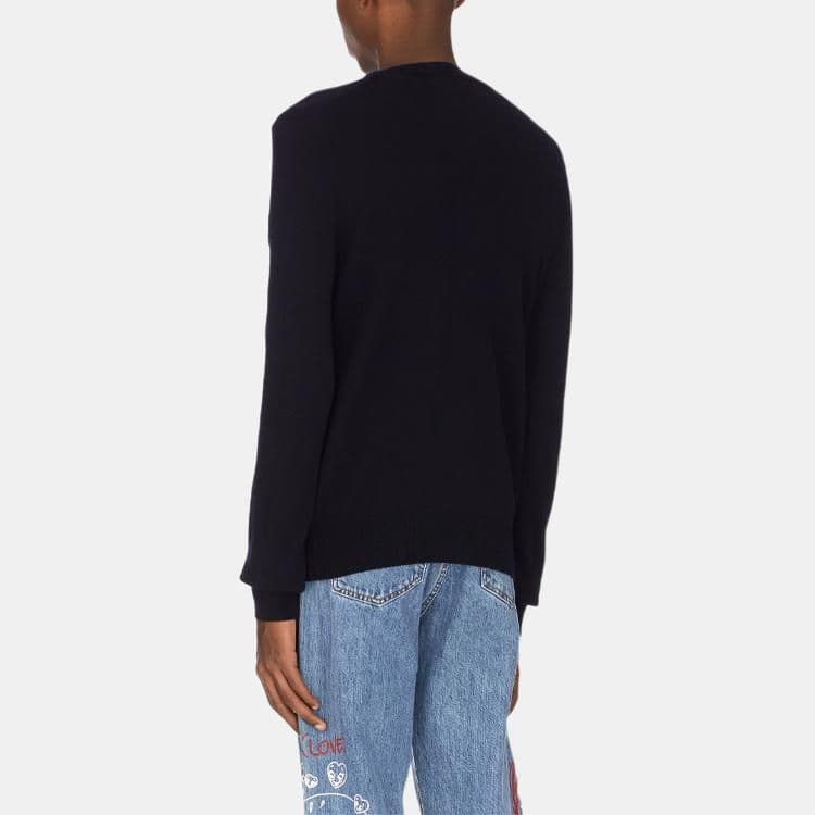 CDG Play Sweater Dark Blue