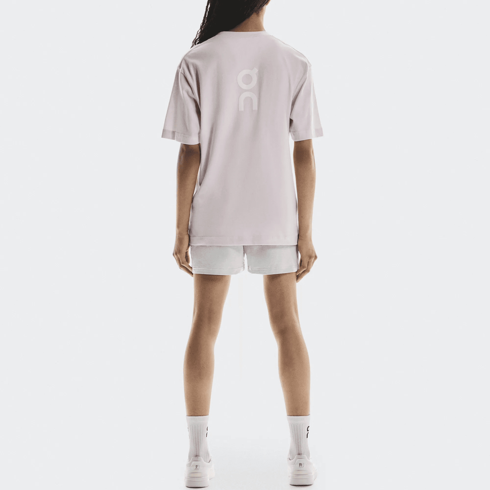 On Club TShirts Orchid Purple Crew Neck Moderate Straight Fit
