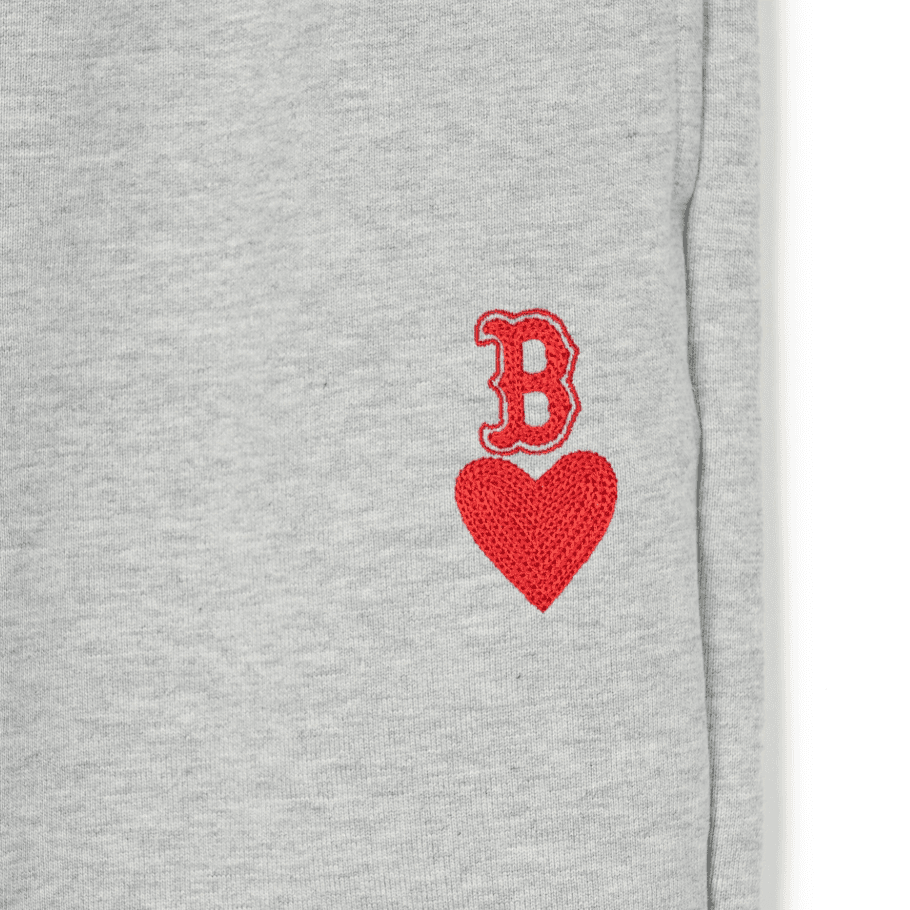 MLB SS24 Boston Red Sox Knitted Sweatpants Light Gray