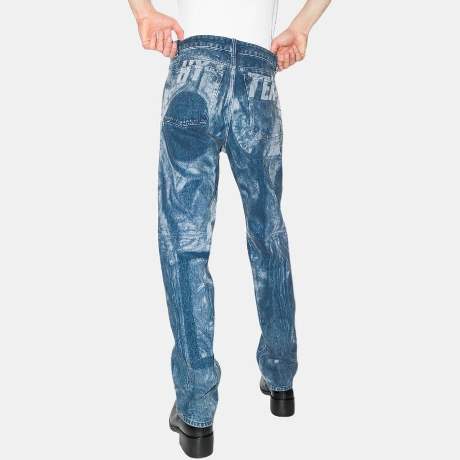 DIESEL 1955 Laser print Straight leg Jeans