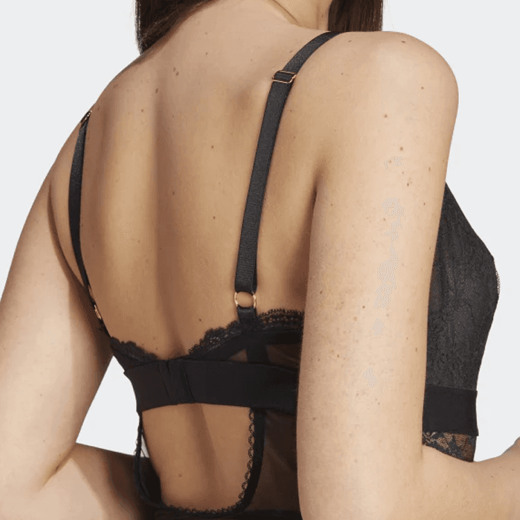 Adidas Originals Modern Flex Lace Bodysuits Black Other