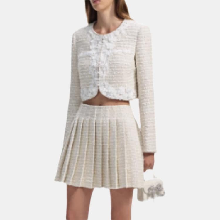 Self portrait Knitwear Ivory White