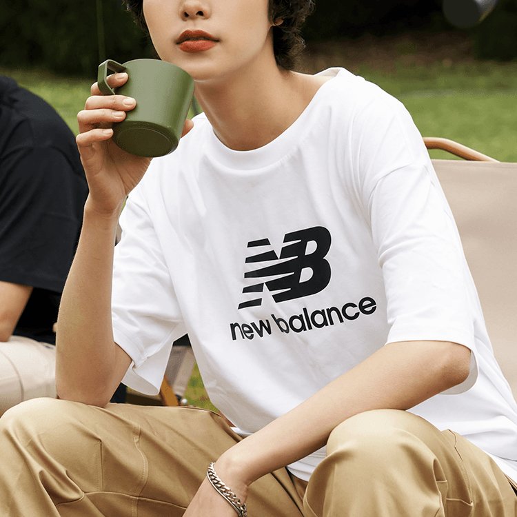 New Balance SS23 T Shirt White