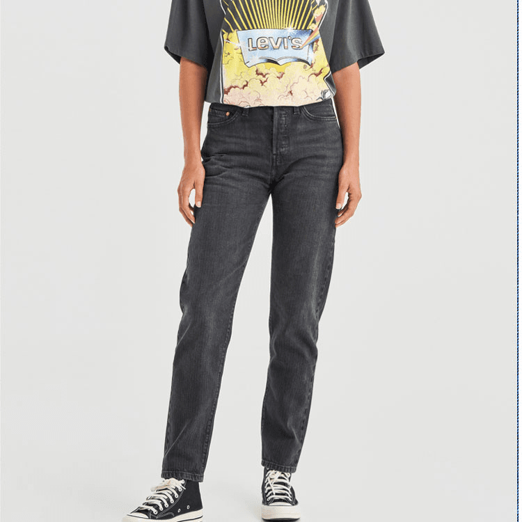 Levi's Jeans Gray Moderate Straight Fit