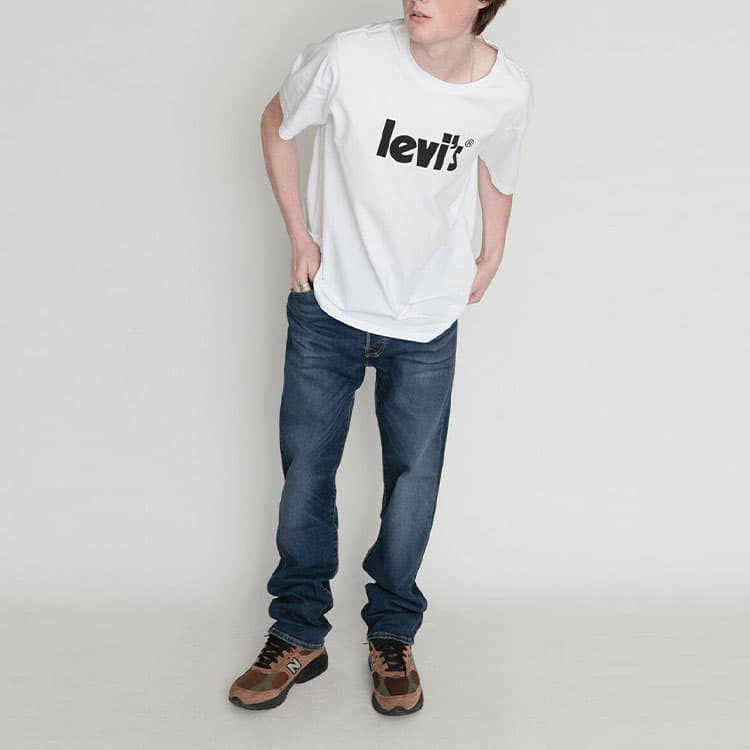 Levis Jeans Blue Moderate Straight Fit