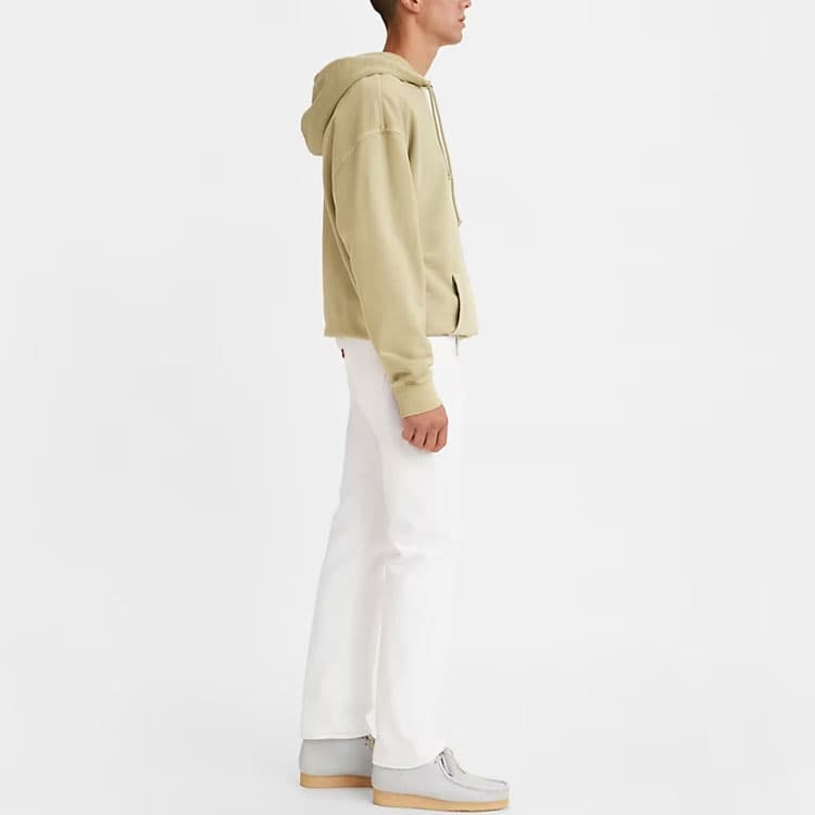Levi's Jeans White Moderate Straight Fit