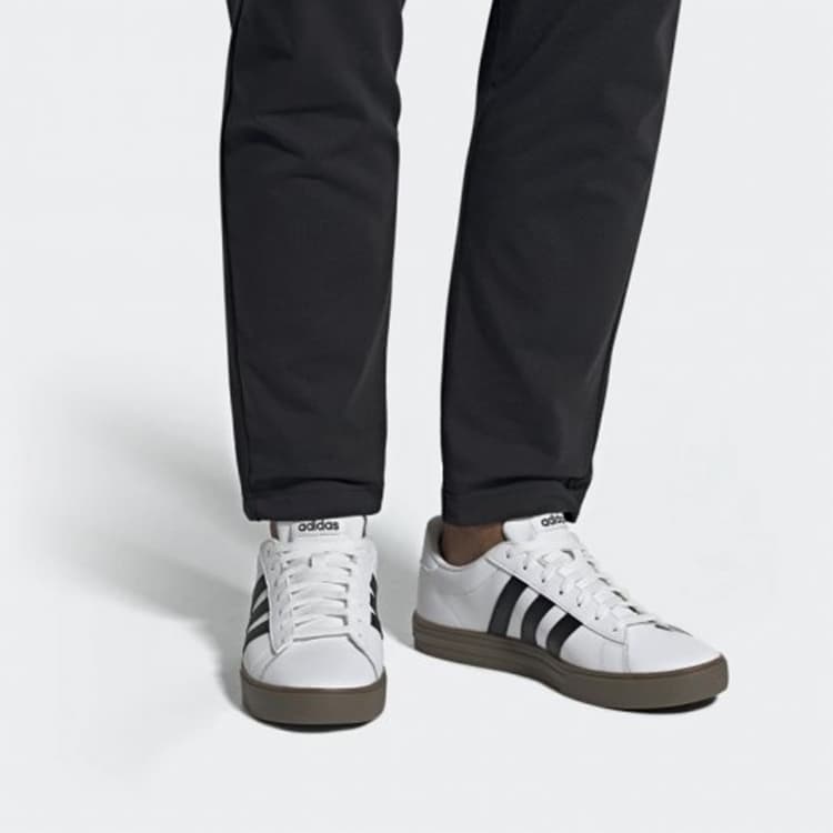 Adidas Neo Daily 2.0 SlipResistant AbrasionResistant Lowtop White Black