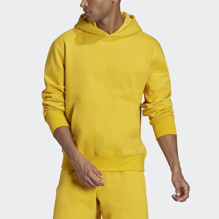 Adidas Originals Blue Version Sweatshirts Yellow Hooded Moderate Regular