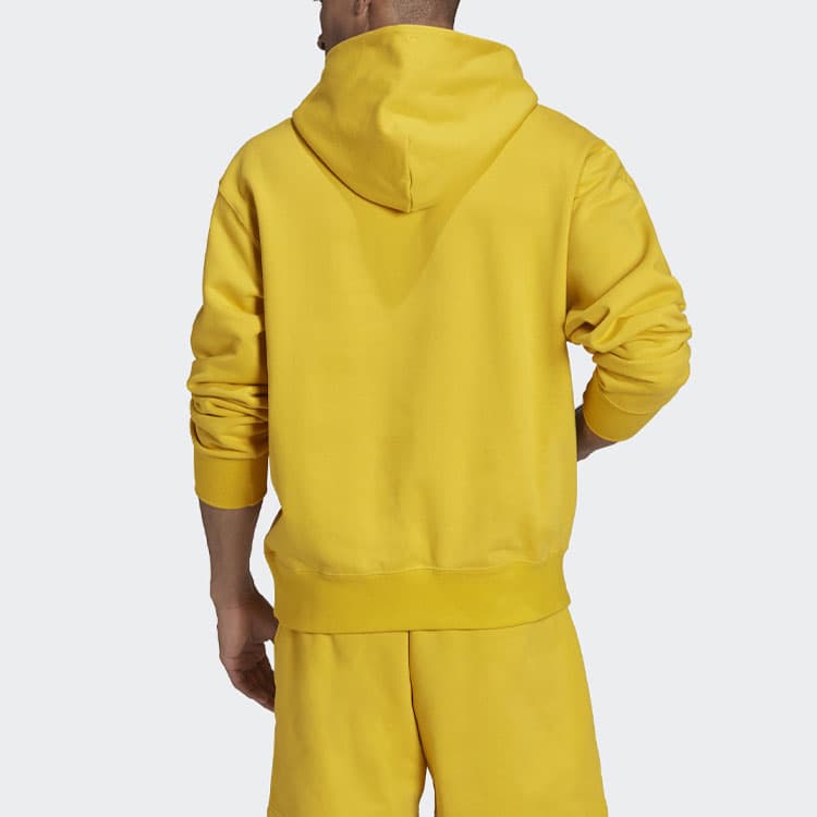 Adidas Originals Blue Version Sweatshirts Yellow Hooded Moderate Regular