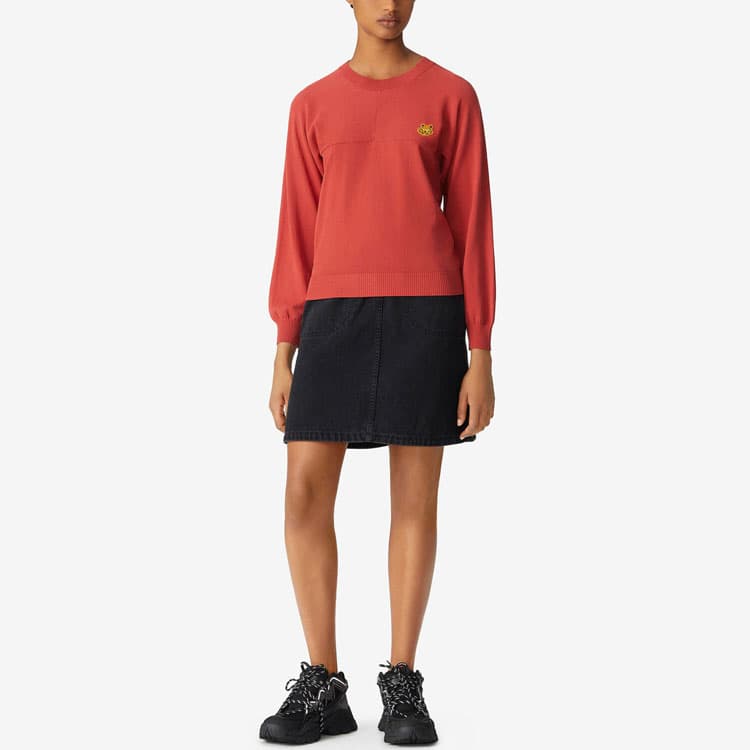 KENZO SS21 Knitwear Brown Red
