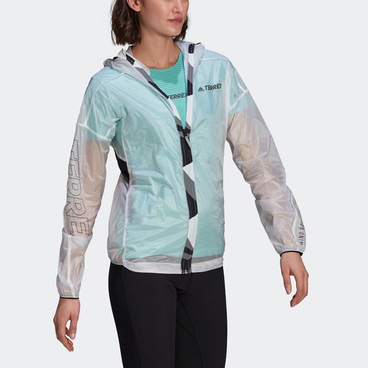 Adidas Sun Protection Clothing White Hooded Thin