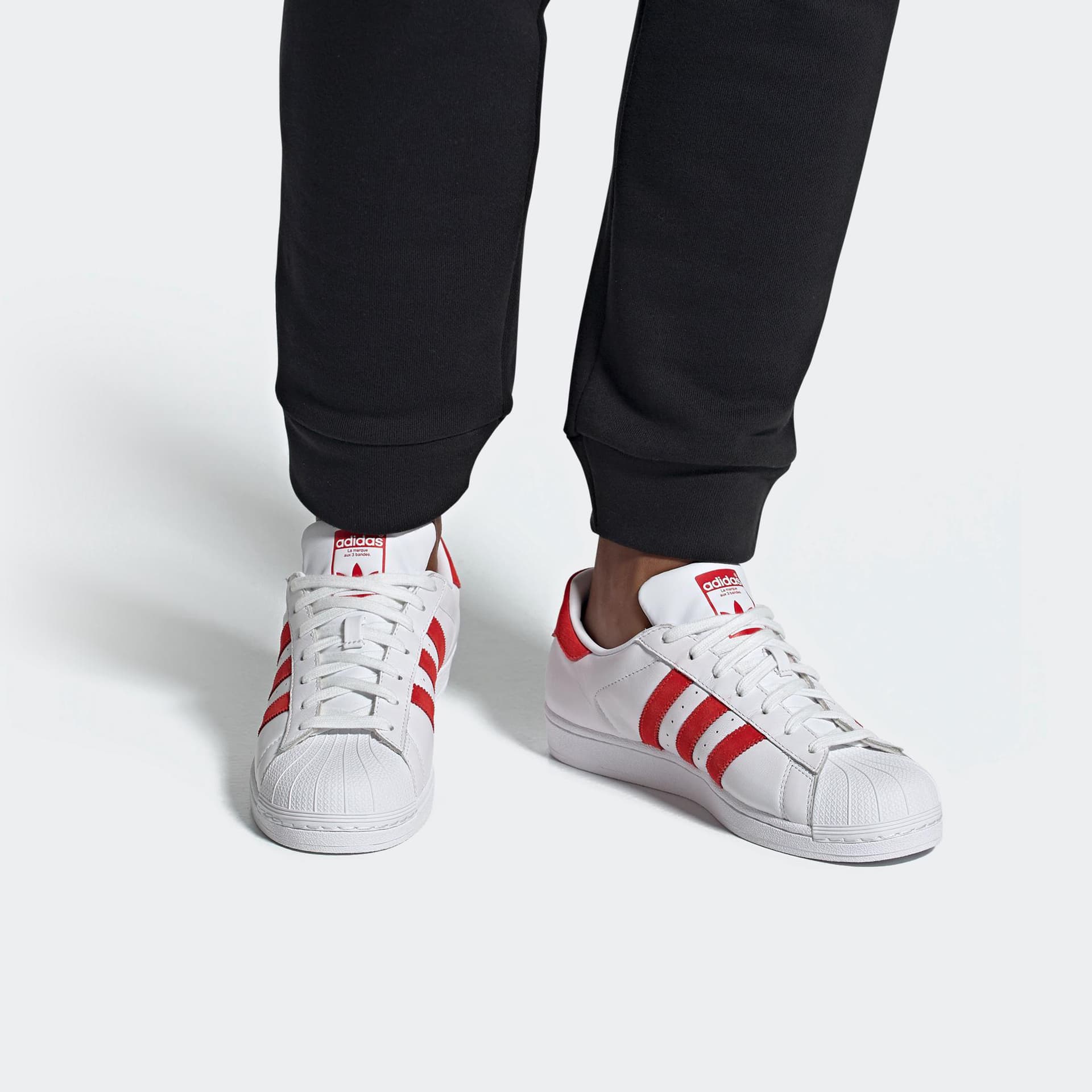Superstar Adidas Originals 'Active Red'