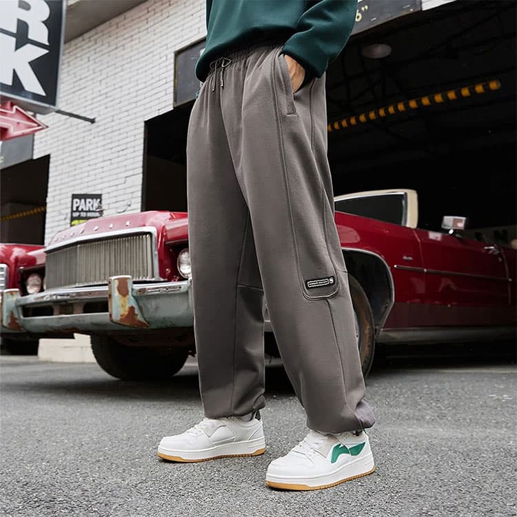 Li Ning Knitted Sweatpants Gray