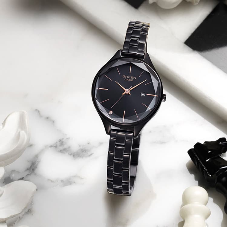 CASIO SHEEN Black Watch