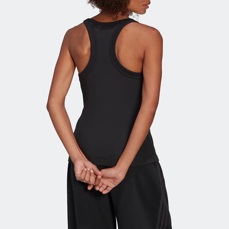Adidas Originals Sleeveless Sports Shirts Black Racerback