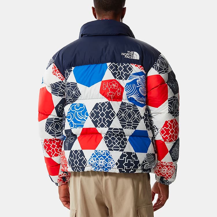 THE NORTH FACE 1996 Retro Nuptse Ic Geo Print Jacket