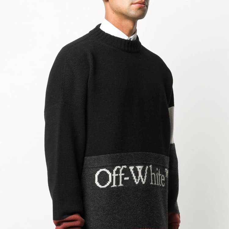 OFF WHITE FW20 Sweaters Multicolor Crew Neck Moderate Other