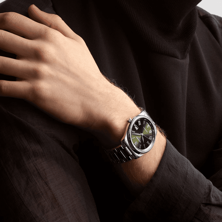 LONGINES Master Collection Automatic Mechanical Movement Individual Watch 40mm Green Dial