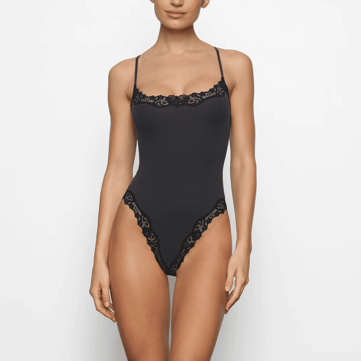 Skims Bodysuits Black Camisole