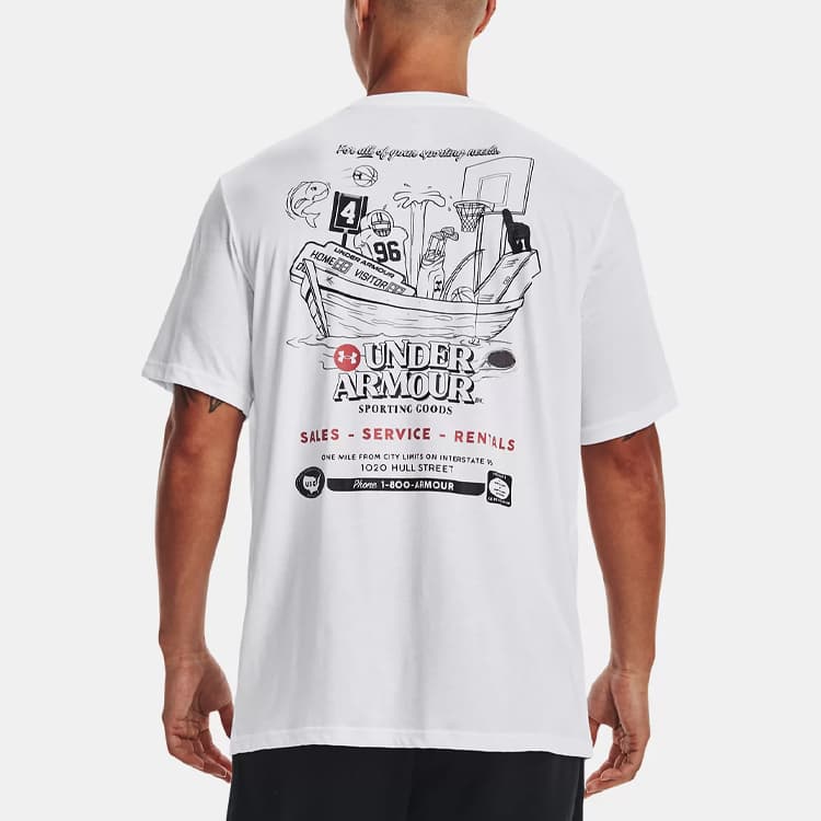 Under Armour T Shirt White