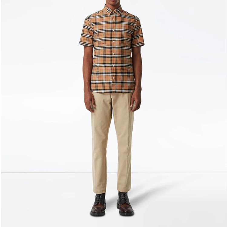 Burberry Shirts Crew Neck Moderate Other