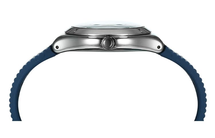 SWATCH Men 42.7mm Blue Watch YWS436
