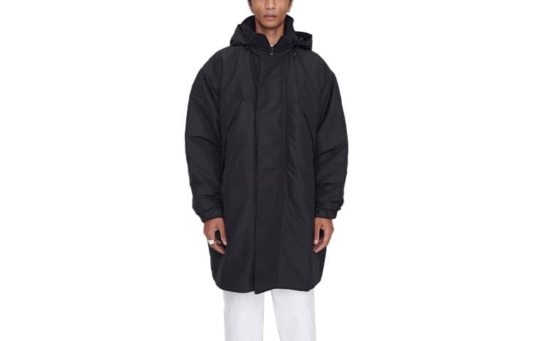 Our Legacy hooded concealedfastening parka coat