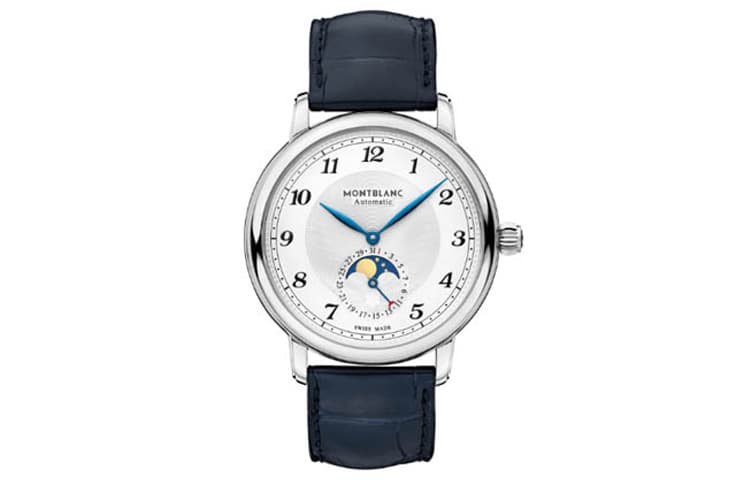 MONTBLANC Automatic Mechanical Movement Waterproof Watch 42mm White Dial Stainless Steel Case White Dial