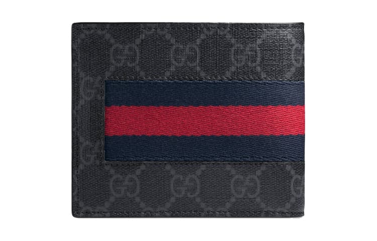 GUCCI Canvas With Wallet Black